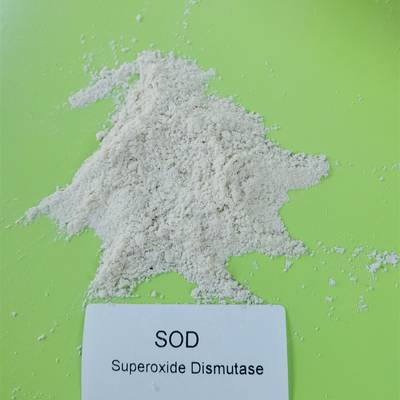 SOD2 Mn / Fe 100% Kemurnian Superoksida Dismutase Dalam Perawatan Kulit Bubuk Pink Muda